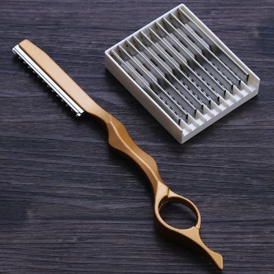 Hair Thinning Razor Shavel Cutting Knife Thinner Blades Stainless Professional Sharp Barbershop Hair Shaver Cutting Knife Tools Adhesives Tape