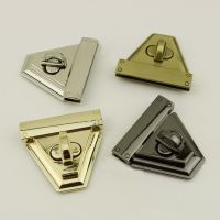 【CC】∈  10 Pieces twist lock Handbag bag gold mortise Luggage hardware accessories High-grade thickened