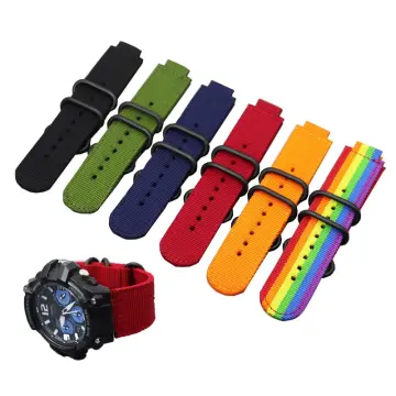 Shop Casio Watch Men Nylon Strap with great discounts and prices