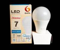 หลอด LED 7W (หรี่แสงได้) ขั้ว E27 แสง Daylight (แพ็ค 1,4,10 ดวง)