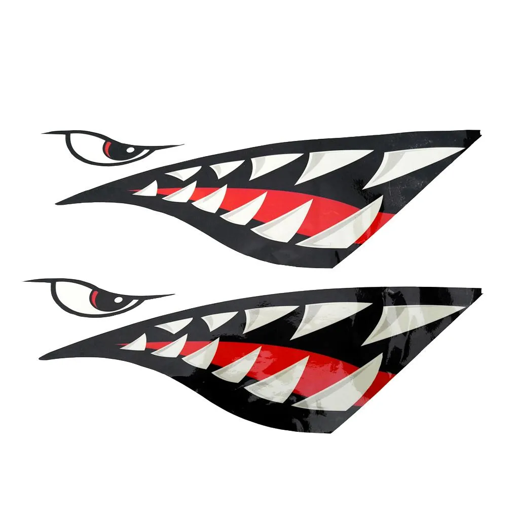 shark decal for kayak