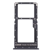 FixGadget SIM Card Tray + SIM Card Tray / Micro SD Card Tray for Xiaomi Redmi Note 10 5G / Poco M3 Pro 5G / Redmi Note 10T 5G M2103K19G M2103K19C M2103K19PG M2103K19PI(Black)