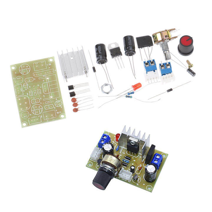 LM317 Adjustable Power Supply Kit DC Power Supply DIY Teaching Training