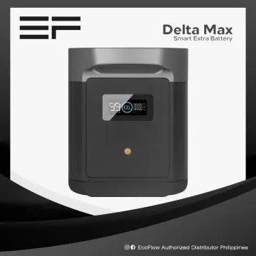 EcoFlow DELTA2-DELTAMAXEB DELTA 2 - 1024Wh Portable Power Station w/ DELTA  Max 2016Wh Smart Extra Battery