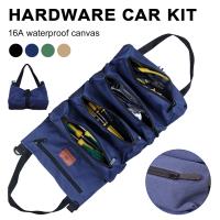 1PC Roll Tool Roll Multi-Purpose Tool Roll Up Bag Wrench Roll Pouch Hanging Tool Zipper Carrier Tote Home Storage ?