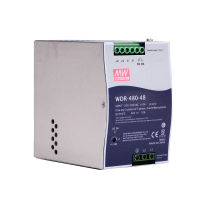 Mean Well WDR-480-48 180-550VAC แรงดันไฟฟ้าขาเข้า Meanwell DC 48V 10A 480W เอาต์พุตเดี่ยวอุตสาหกรรม DIN RAIL Power Supply