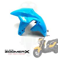 บังโคลนหน้า Zoomer-X NEW ปี 2015 สีฟ้า จัดส่ง  Kerry มีเก็บเงินปลายทาง