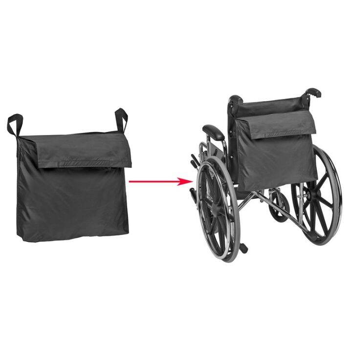 wheelchair-backpack-bag-provides-storage-area-easy-to-access-bags-and-pockets-elastic-shoulder-straps-easy-installation