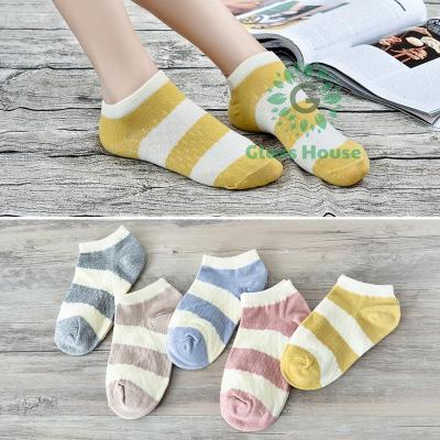 [10 ชิ้น] ถุงเท้า สีลูกกวาด สุดฮิตในเกาหลี ห้าสีพาสเทล ใส่ฤดูร้อน เนื้อนุ่ม เหมาะกับสาวๆวัยใส. GH99