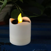 6Pcs Flameless LED Candles Flickering Tea Lights Outdoor Garden Solar Powered Candles Light Romantic Wedding Party Decorations