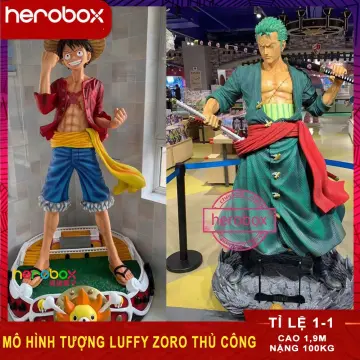 Có sẵn  41cm Mô hình Luffy Cầm Mũ Khổng Lồ cực khủng  Figure One Piece   Lazadavn