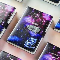 New Password The Zodiac Conslation A5 Notebook With Lock Writing Pads Lockable Notepad Diary School Supplies Student Gift