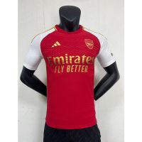 2022 2023 ล่าสุด เสื้อกีฬาแขนสั้น ลายทีมชาติฟุตบอล Arsenal สีแดง ไซซ์ S - XXL 23-24