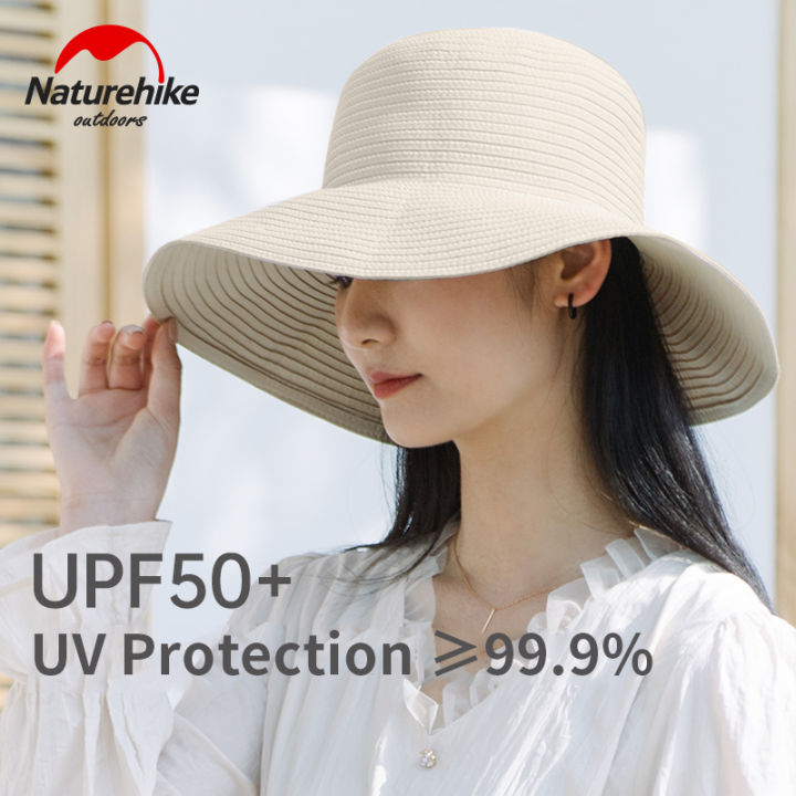 naturehike-outdoor-women-portable-big-brim-sun-hat-hiking-beach-fishing-summer-sunscreen-upf50-breathable-climbing-fashion-cap