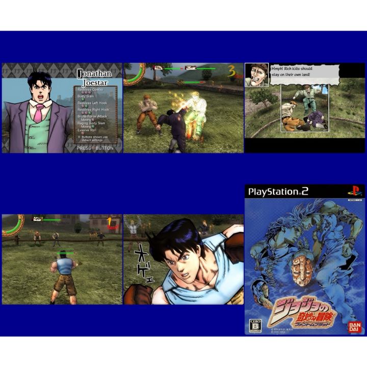 jojo-โจโจ้-ล่าข้ามศตวรรษ-ทั้ง2-ภาค-แผ่นเกม-ps2-playstation-2