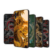 Chinese Dragon ซิลิโคน เคสโทรศัพท์ หรับ Realme Narzo 3 7 9I 5S 8 5 9 20 7I 30A 3I 8I 6I 6S 6 5I 50i Plus Pro ปก