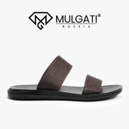 Dép da nam MULGATI quai ngang - LS0111