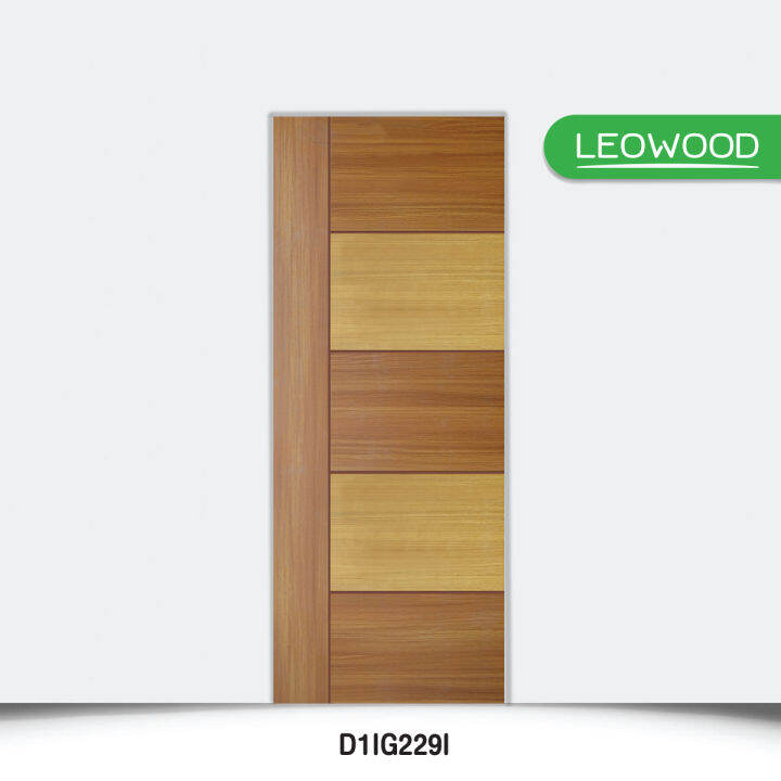 ประตูไม้เคลือบเมลามีน-idoor-gb-brazilian-teak-white-teak-ขนาด-3-4x90x200cm-leowood