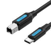 Vention Usb C ถึงเครื่องพิมพ์ Usb เครื่องสแกนแฟกซ์ชนิดสายเคเบิลสำหรับ Dell Hp Pro Canon C 2.0เครื่องปริ้นซัมซุงเครื่องพิมพ์ Macbook