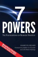 หนังสืออังกฤษใหม่ 7 Powers: The Foundations of Business Strategy [Paperback]