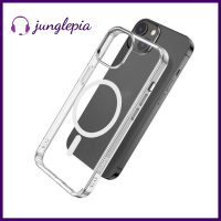 JUNGLEPIA อุปกรณ์ป้องกันกันกระแทกแบบใส3 In 1เคสโทรศัพท์สายกันตัวชาร์จไฟสำหรับ iPhone 14/Pro/Plus/Pro Max ป้องกันรอบด้าน