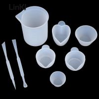 Silicone Measuring Cup Split Cup Resin Silicone Mould Handmade DIY Jewelry Making Tool Epoxy Resin Cup