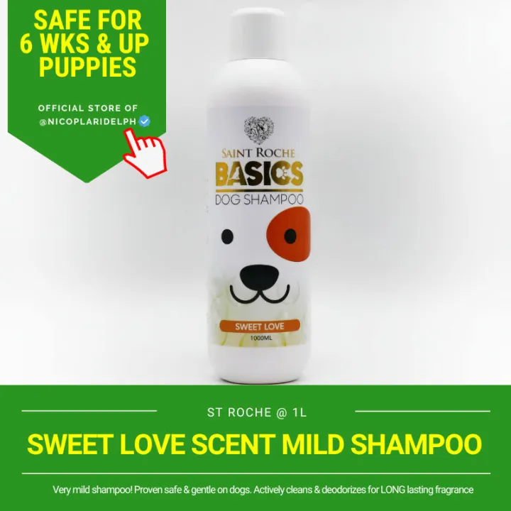 Saint Roche Basic Sweet Love Scent Mild Shampoo for Long Lasting