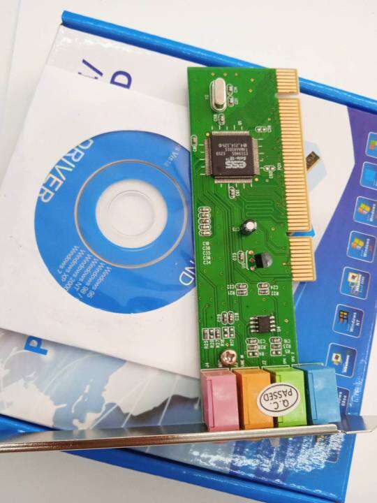 ซาวเสียง-pci-sound-การ์ดเสียงคอม-pc-อุปกรณ์ต่อพ่วงเครื่องเสียง-ใช้ง่ายสัญญานดี-รองรับวินโด้-7-แข็งแรงทนทาน-สัญญานดี