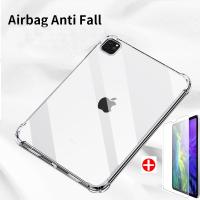 （A LOVABLE）ซิลิโคนกันกระแทกโปร่งใส Tpu สำหรับ iPad Pro 11 10.2 2020 2017 2018 Ipad Case 9.7 Air 3 2 1 Mini 4 5ปกหลังกระเป๋า