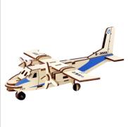 Đồ chơi lắp ráp gỗ 3D Máy bay Transport Plane LC-P466