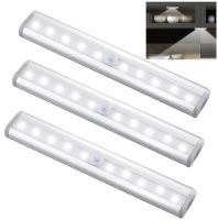 PIR Motion Sensor LED Cabinet Light 6 /10 leds Automatic Sensor Wardrobe Closet Lights Drawer Night Light Lamp for Indoor Night Lights