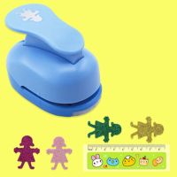 Free Ship 9mm-48mm Girls shape Craft Hole Punch Photo Frame Greeting Card Kids DIY Tools Ballet Girl Design Paper and Eva Cutter Staplers  Punches