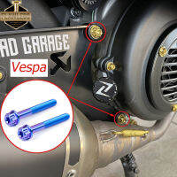 ไร้ที่ติ-Ti Gr5 Vespa วิ่ง150เกียร์โลหะผสมไทเทเนียมหัวท่อไอเสียติดตั้งน็อตยึด M8สำหรับชิ้นส่วนรถจักรยานยนต์สกูตเตอร์ที่มีอยู่