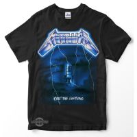 เสื้อยืดพรีเมี่ยมเสื้อยืดพรีเมี่ยม METALLICA - RIDE THE LIGHTNING สําหรับผู้ชาย และผู้หญิง