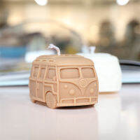 Kombi Camper Van Bus เทียนแม่พิมพ์ R อิตาเลี่ยน Vintage รถเทียนทำ Handmade Home ตกแต่งเครื่องประดับซิลิโคน Mould