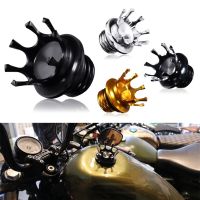 Motorcycle  Cap Gas Tanks Oil  Vented Decorative Crowns Fuel-Tank Cover For 883 XL1200 48 72 GTWS