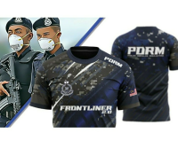 {xzx180305}TSHIRT FRONTLINER PDRM (ชื่อลูกค้าฟรี &amp; ) 18