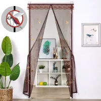 【LZ】 Summer Magnetic Mosquito Net Anti Bug Fly Door Curtains Mesh Automatic Closing Door Screen Kitchen Door Curtain Anti Mosquito