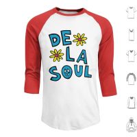 Original D L Soul Print ( Blue ) Hip Hop Hoodies Long Sleeve Original De La Soul Hip Hop Rap Old School Music A Tribe