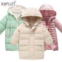 New Winter Girls Coats For Boys High Quality Jackets Kids Clothes Warm boys long Hooded Outerwear