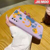 เคส JIUMOO สำหรับ Infinix เคส X680ลายการ์ตูน9 Play เคสซิลิโคนดีไซน์ใหม่แบบดั้งเดิมลายขอบสี่เหลี่ยมกันกระแทกป้องกันเลนส์กล้องคลุมทั้งหมดเคสนิ่ม