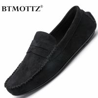 Suede Men Casual Shoes Luxury Brand 2020 Mens Loafers Moccasins Fashion Mens Shoes Breathable Slip-on Male Lazy Driving Shoes