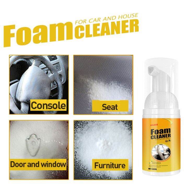 MultiFunctional Foam Cleaner Leather Clean Wash Automoive Car Interior