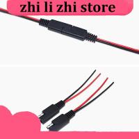 zhilizhi Store 18AWG 10CM SAE male female Cable Power Extension connector  for DIY Automotive Solar Battery Plug Wire