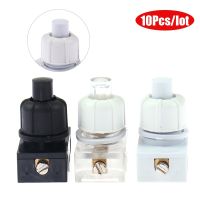 10pcs/set Lamp Electrical Fittings With Nut Micro-motion Small Switch Self-locking Push Button Switch Screw Assembly Accessories