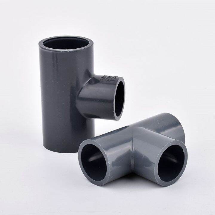 2pcs-20-25-32-40-50mm-grey-pvc-pipe-connector-straight-elbow-tee-aquarium-nbsp-fish-nbsp-tank-garden-nbsp-irrigation-nbsp-water-nbsp-pipe-nbsp-joint-fittings