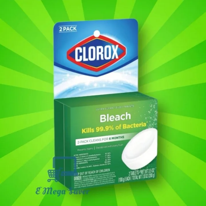 🇺🇸Clorox Automatic Toilet Bowl Cleaner 50g/100g Lazada