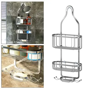 Best Price Bathroom Accessories Shower Caddy in Aluminum Anti-Rust Self  Adhesive Shower Caddy - China Aluminum Shower Caddy, Bathroom Shower Shelf