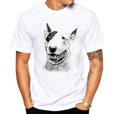 Bull Terrier Dog Pet Design Funny T Shirt For Men And Unisex Breathable Graphic Premium T-Shirt MenS Streewear