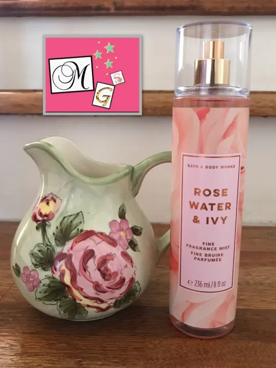 Authentic Bath & Body Works Rose Water & Ivy Fine Fragrance Mist 236ml